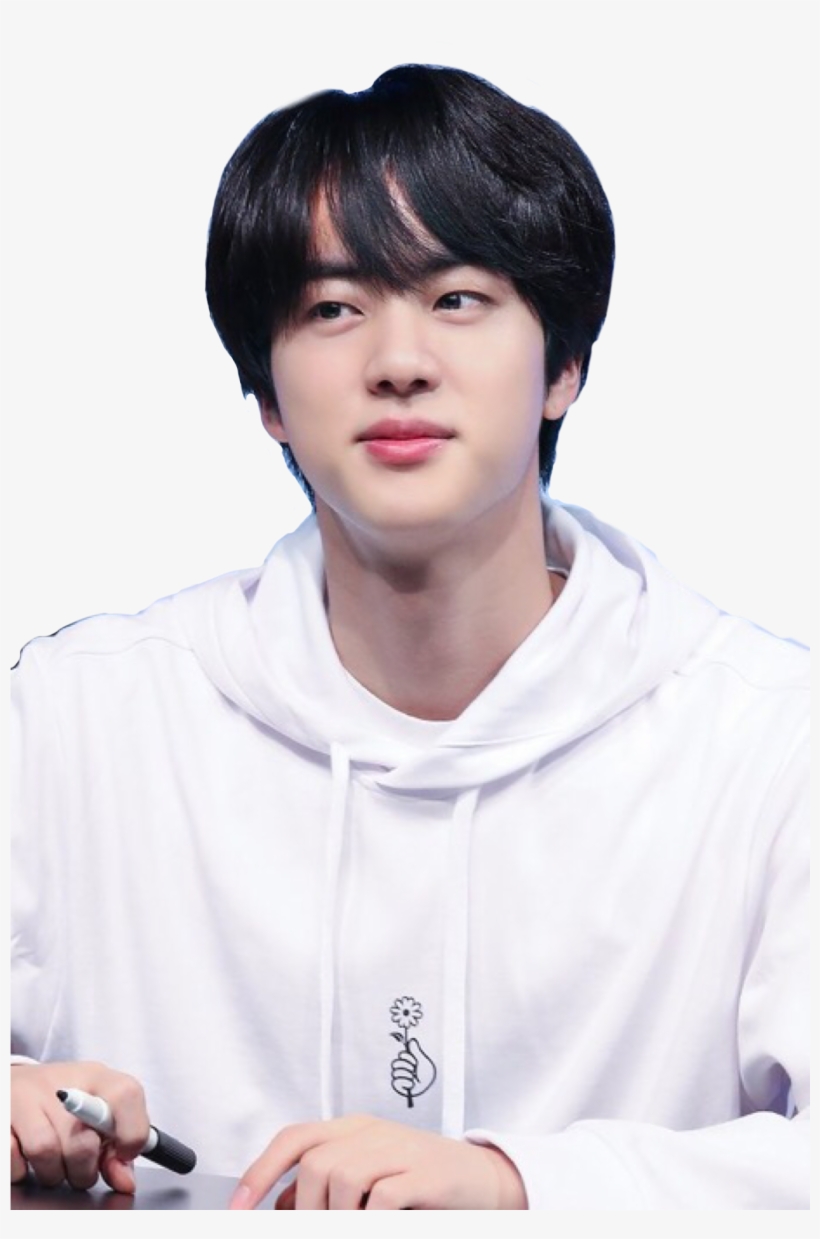 Jin Bts Fansign 2018 Transparent PNG - 1366x2048 - Free
