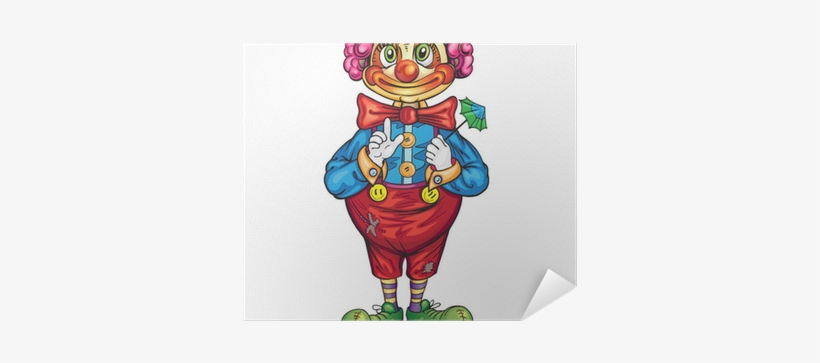 Funny Cartoon Clown On A White Background Poster • - عکس تصوریر زمینه کارتونی, transparent png download
