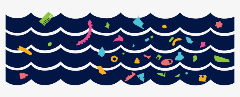 It's Estimated That Several Million Tons Of Plastic - Transparent Plastic In The Ocean, transparent png download