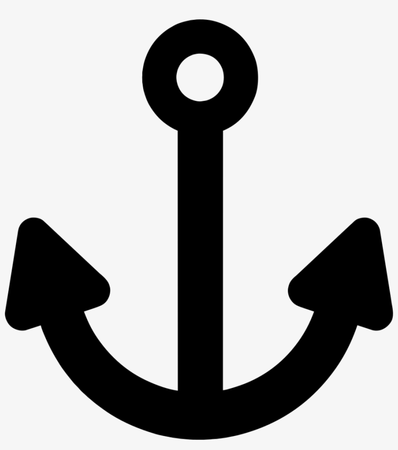 Anchor Comments - Maroon Anchor, transparent png download