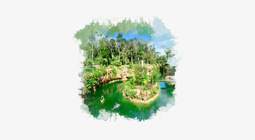 Cenote Kaak - Xenotes Tour, transparent png download