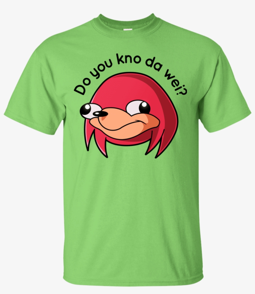 Ugandan Knuckles T-shirt - Ugandan Knuckles Etsy, transparent png download