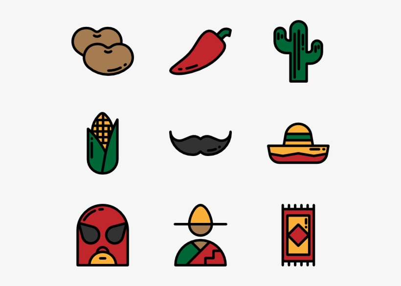 Mexican Party Vector Free Download - Mexican Party Vector Free Download Png, transparent png download