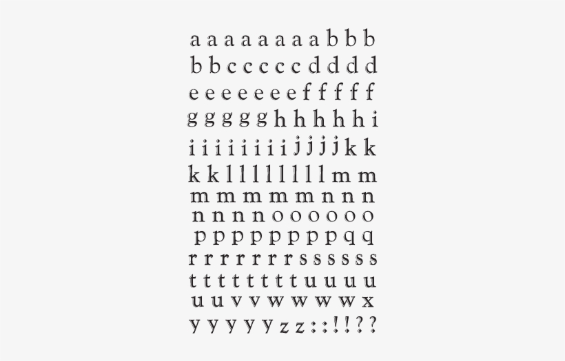 Classic Alphabet, Lower Case, Black Stickers - Mrs Grossman Mg399-19723 Mrs. Grossmans Stickers-classic, transparent png download