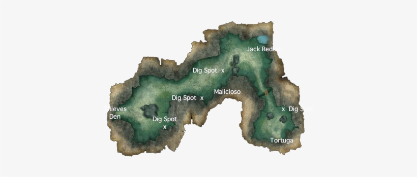 Wildwoods Map - Wicket, transparent png download