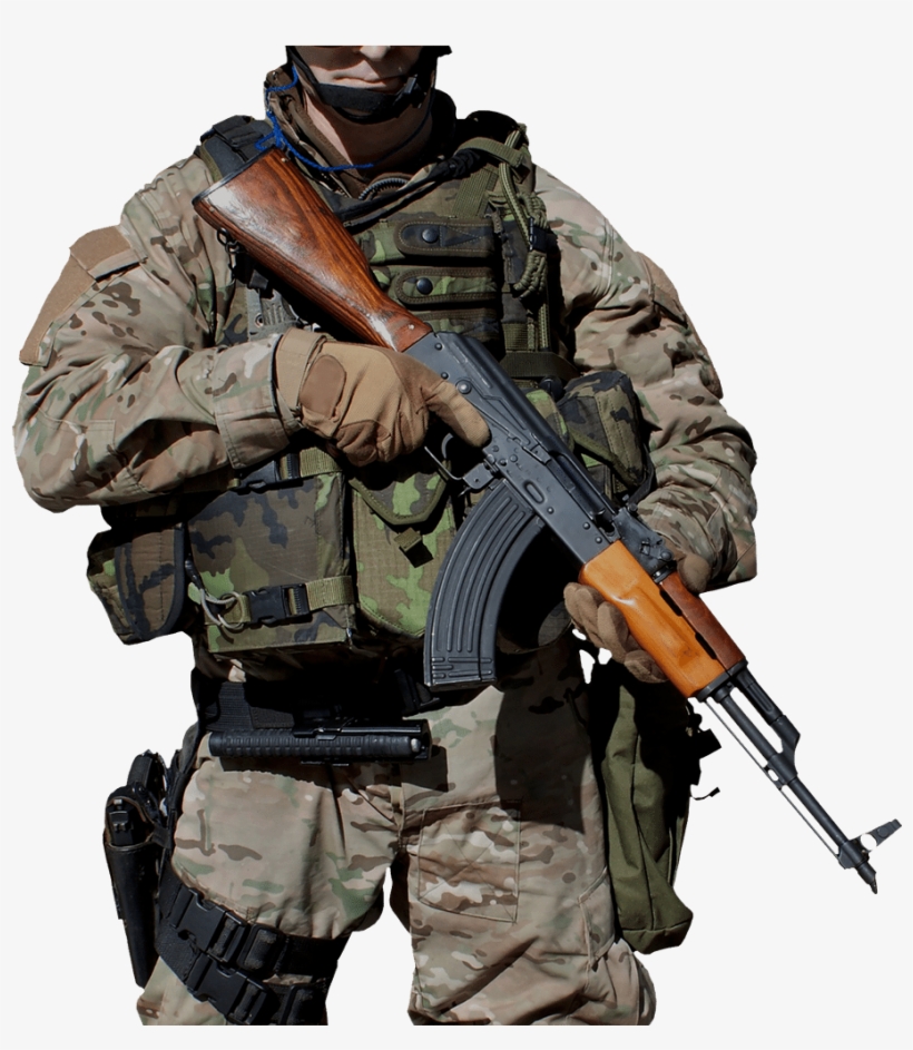 Soldier Ak47 - Ak 47, transparent png download