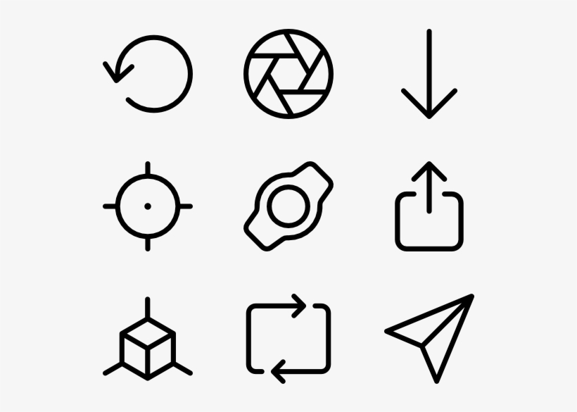 Multimedia Set - Icon, transparent png download