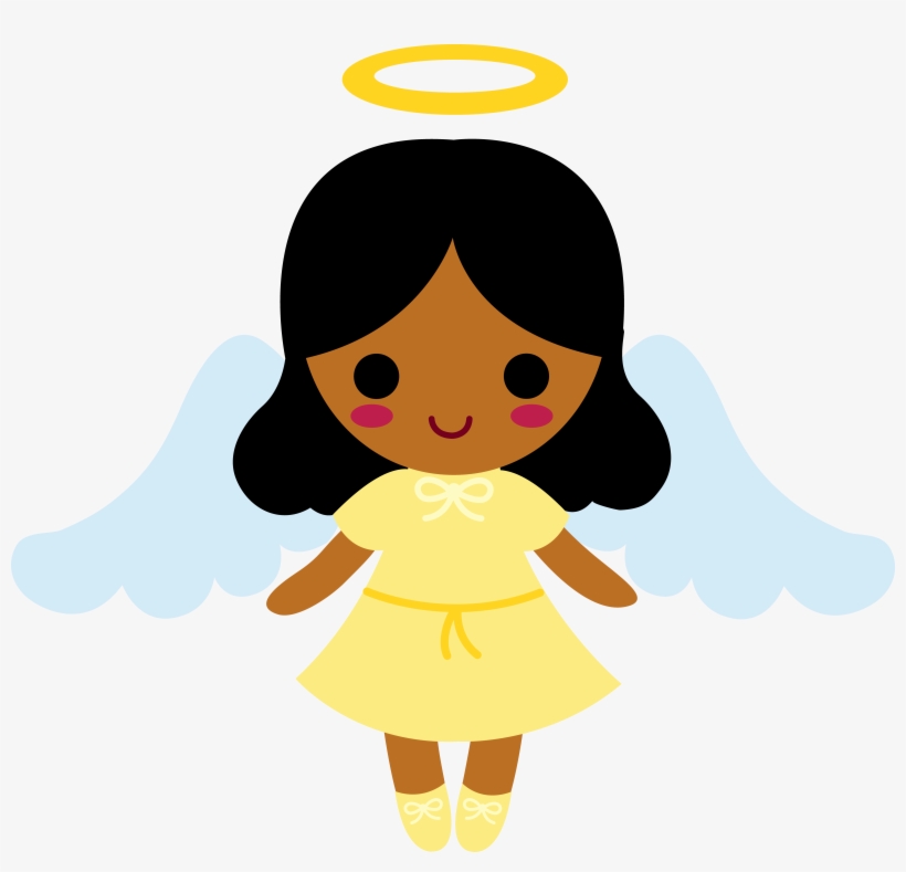 Kids - Christmas Angel Cartoon, transparent png download