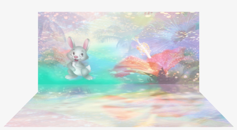 Bunny Bouquet Children's Size - Painting, transparent png download