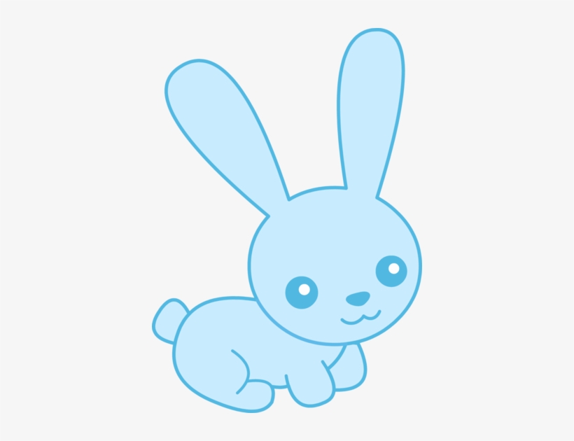 Transparent Background Easter Bunny Clipart Black And White / Black And