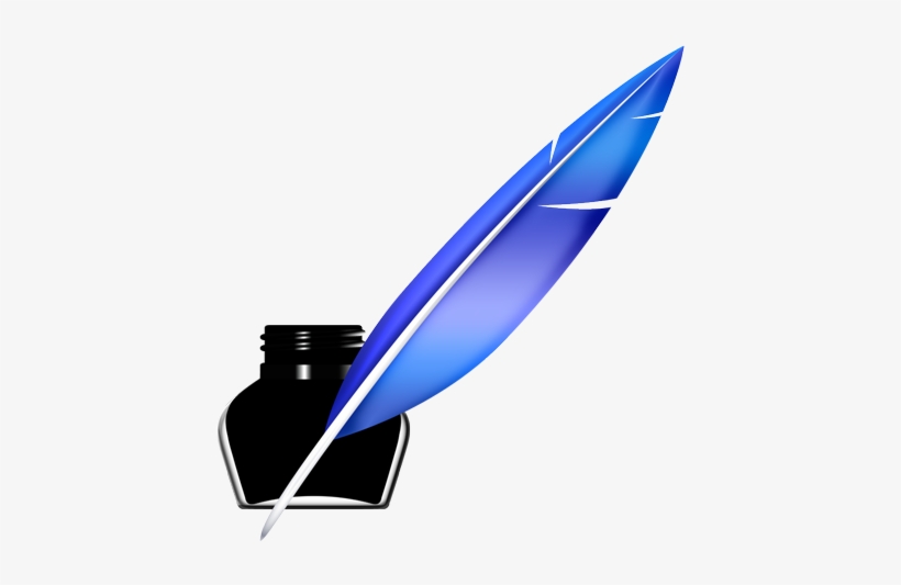 Book And Pen Clipart Png - Quill Pen, transparent png download