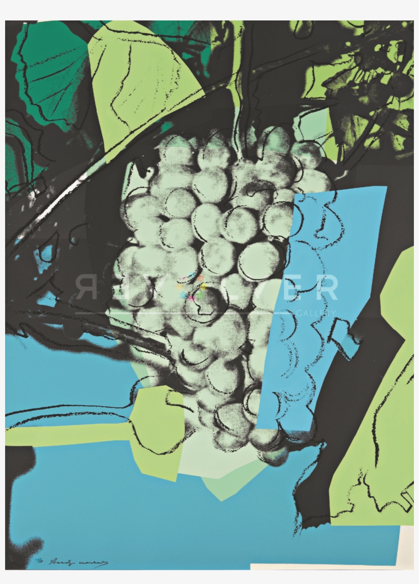 193 Grapes - Andy Warhol Grapes, transparent png download