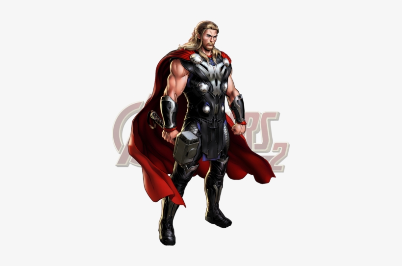 The Avengers Png Age Of Ultron Thor - Thor Marvel Avengers 2, transparent png download