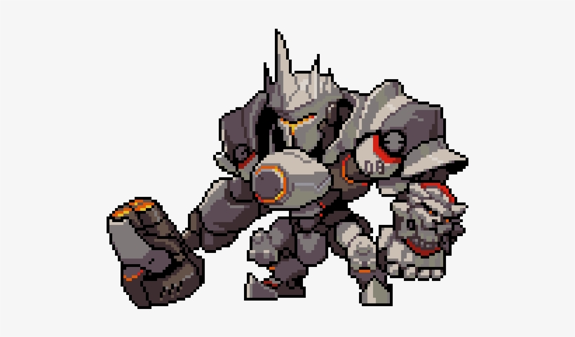 Reinhardt Pixel Spray Png, transparent png download