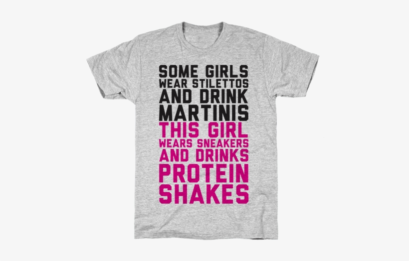 Some Girls Wear Stilettos And Drink Martinis This Girl - Sleep All Day Read All Night T-shirt: Funny T-shirt, transparent png download