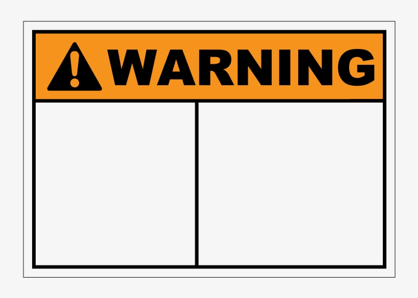 Paint Storage Area Warning Osha / Ansi Aluminum Metal, transparent png download