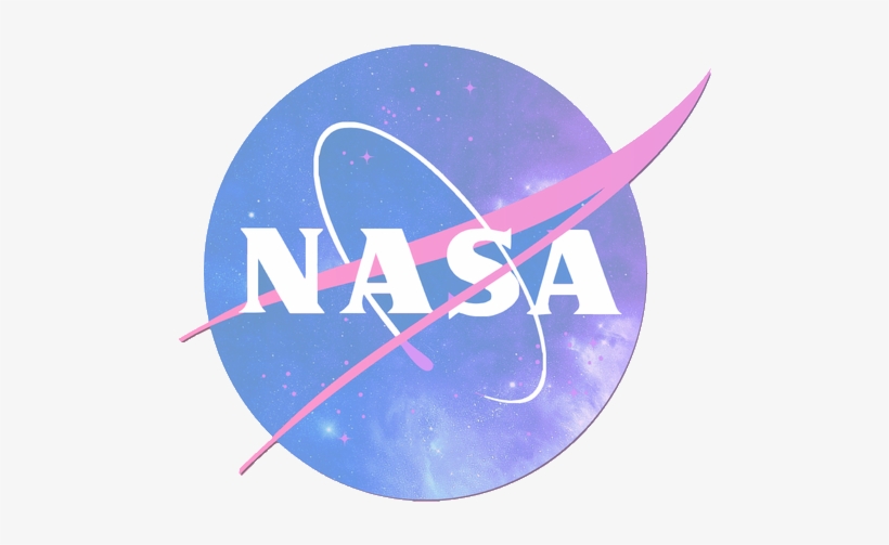 #webpunk #vaporwave - Pastel Nasa Logo, transparent png download