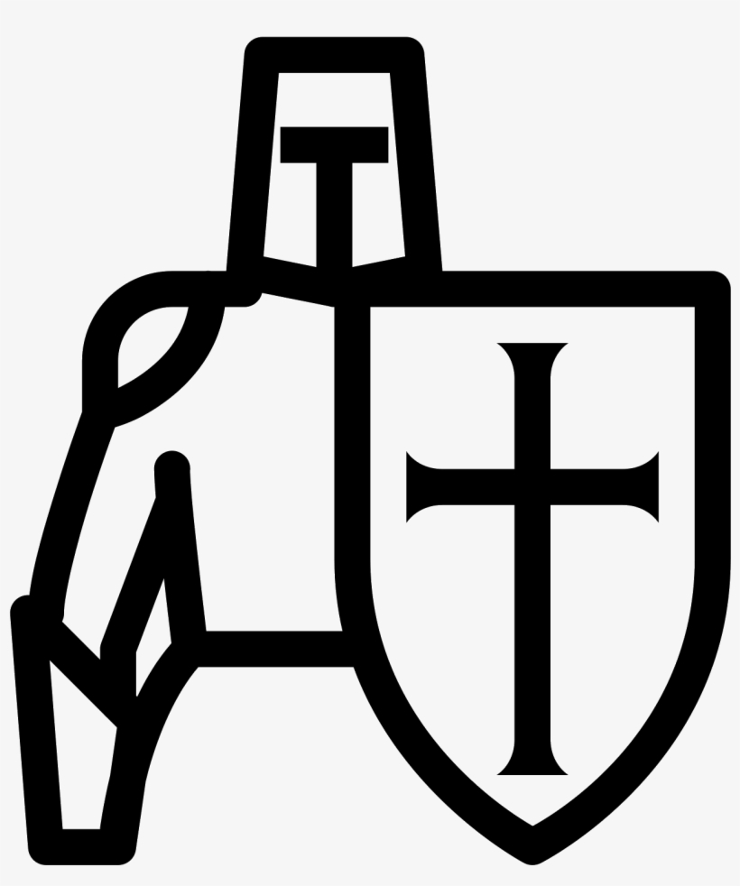 Crusader Vector - Icon, transparent png download