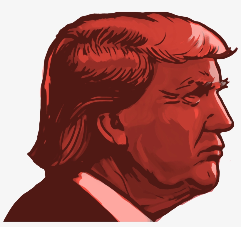 In His Second Year, Donald Trump Is Building A More - Donald Trump Transparent Point, transparent png download