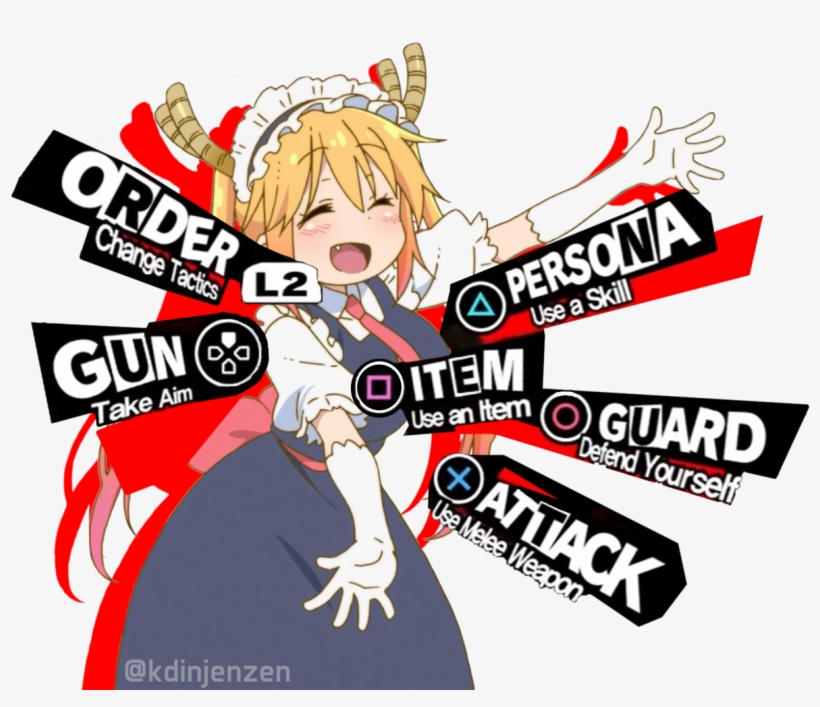 し2 Skill Use A Take Aim Use Defend Your @kdinjenzen - Persona 5 Steal Your Heart, transparent png download