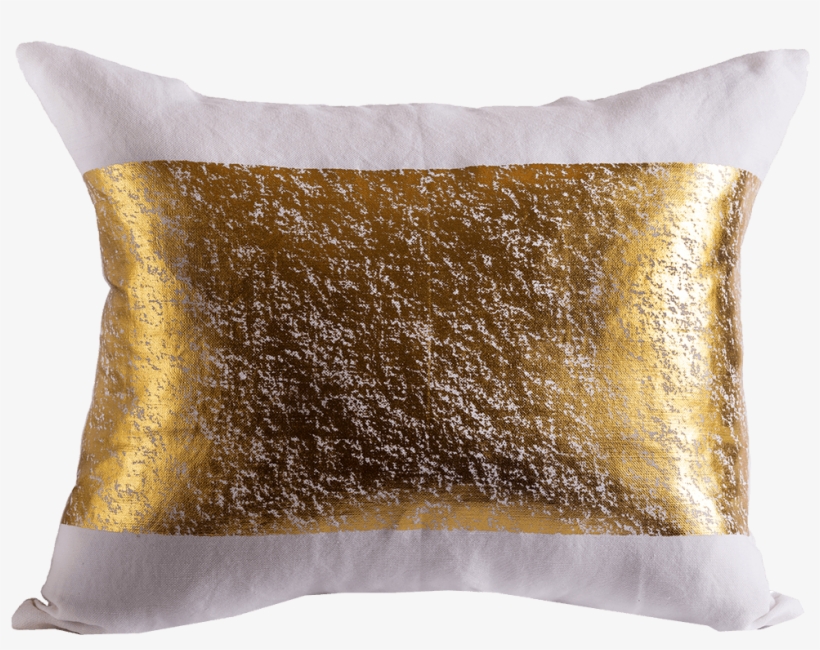 gold toss pillows
