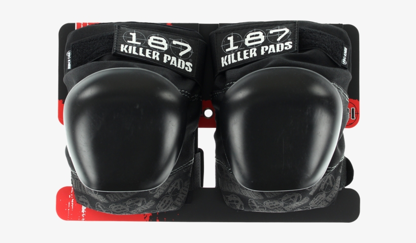3b187knp200j0kk V=1458164963 - 187 Killer Pads Pro Black / Black Junior Knee Pads, transparent png download
