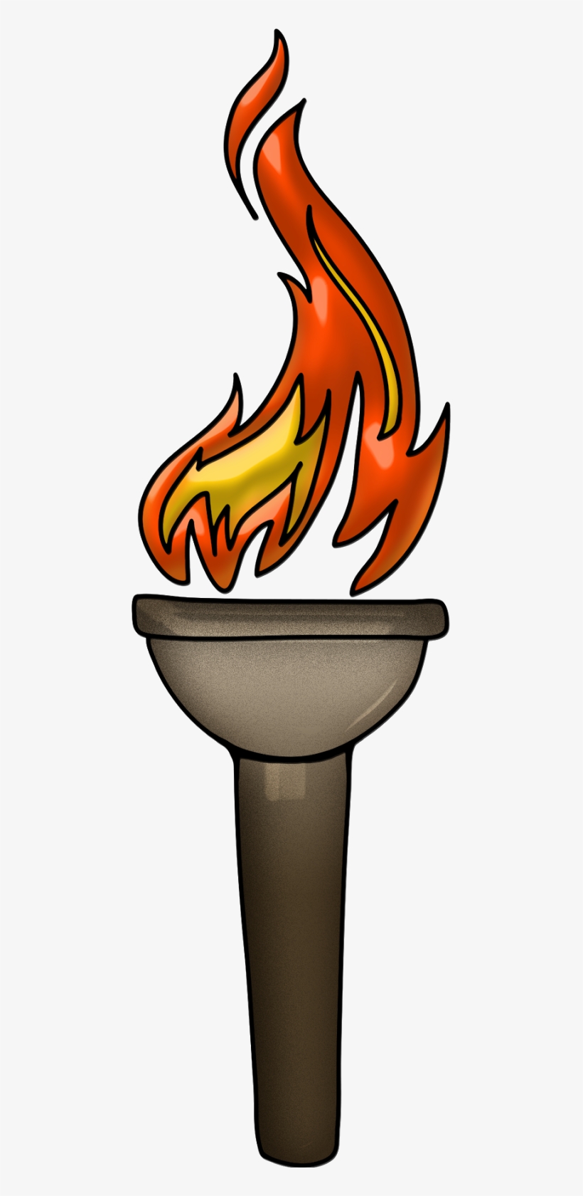 Download Tiki Torch Transparent Png Clip Freeuse Library - Torch