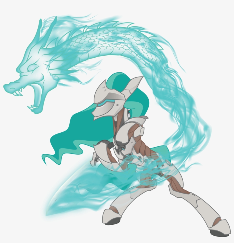 Absurd Res, Armor, Artist - Genji Overwatch Mlp, transparent png download