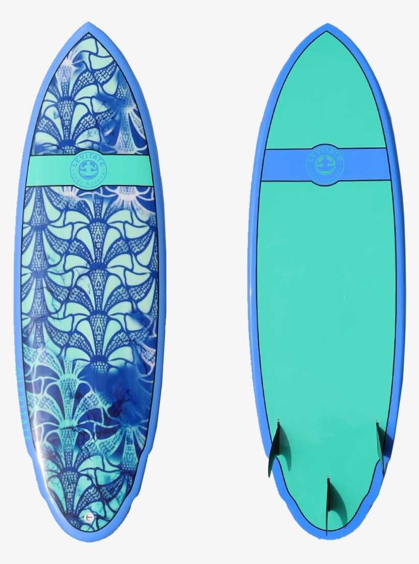 5'8 Nosara Shortboard - Levitate Surf Boards, transparent png download