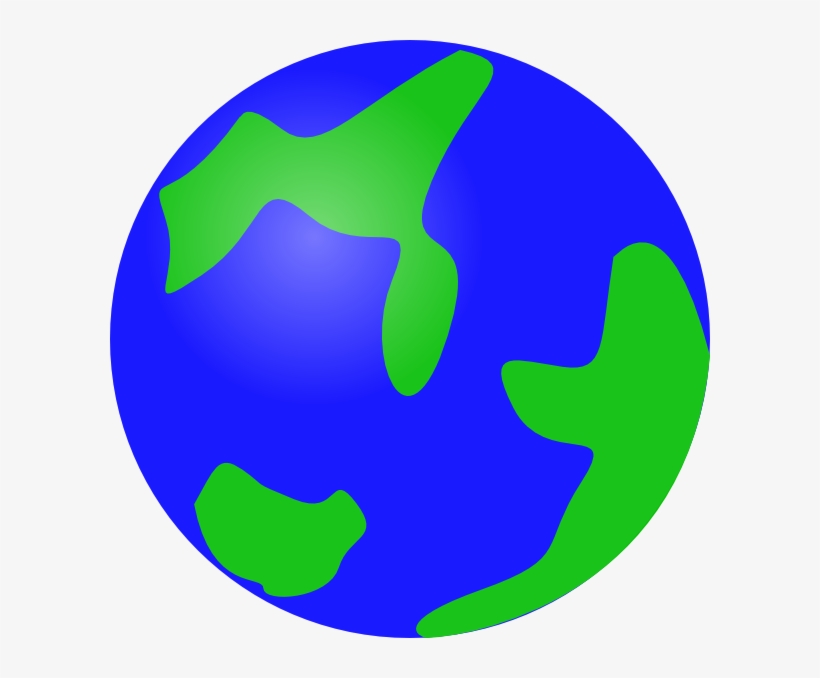 Blue Globe Png, Svg Clip Art For Web - Earth Clip Art, transparent png download
