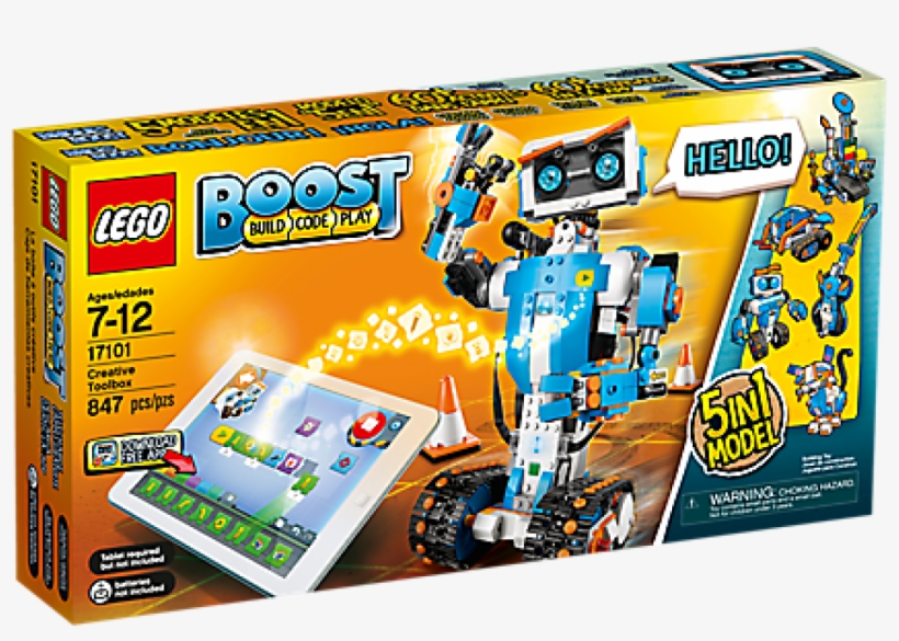 Lego Creator 17101 Boost Creative Toolbox Toy, transparent png download