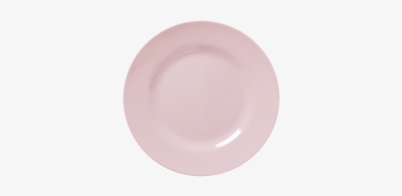 Soft Pink Melamine Dinner Plate - Plate, transparent png download