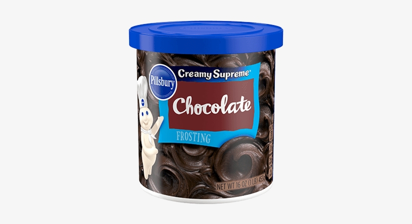 Creamy Supreme® Chocolate Frosting - Pillsbury Black Frosting, transparent png download
