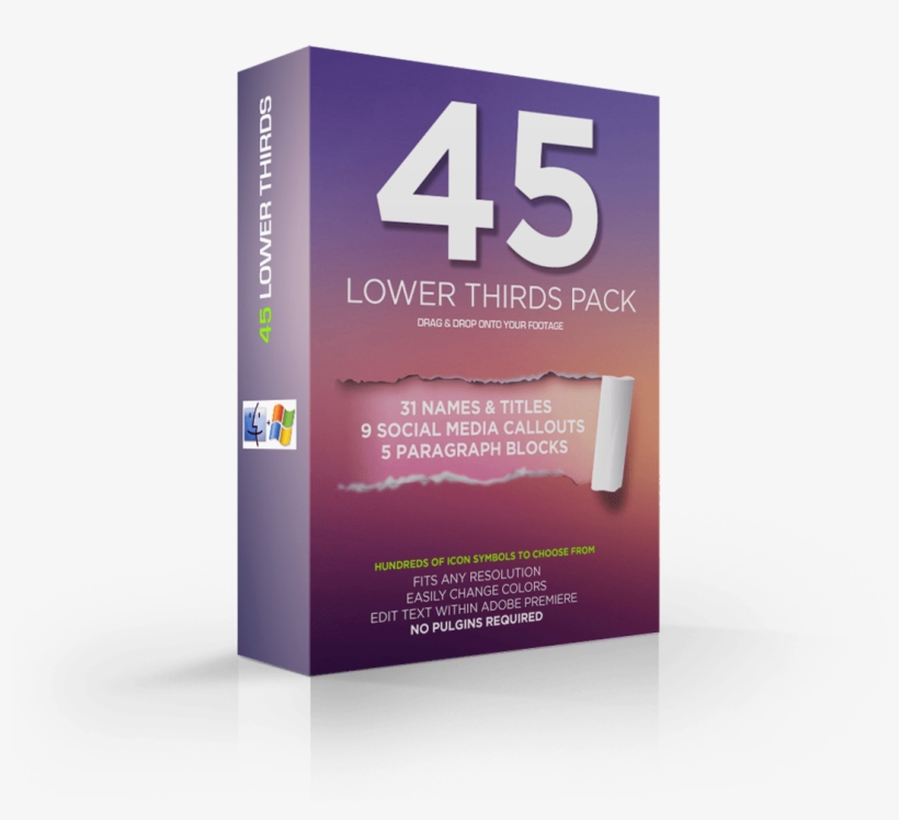 Download Now - Lower Third, transparent png download