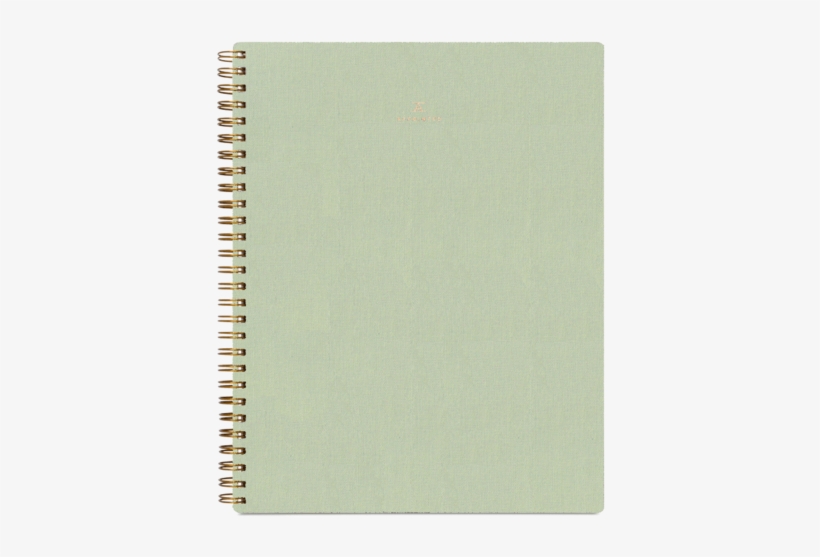 Dot Grid Workbook, Sage - Spiral, transparent png download