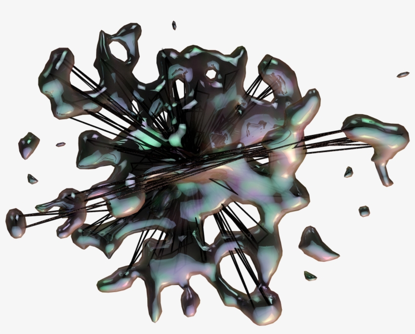 Experimenting With Paricles And Textures On Cinema - Abstract Png 3d, transparent png download