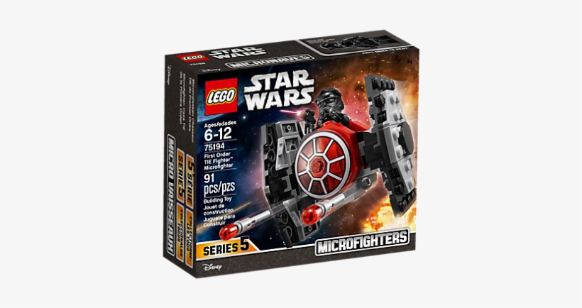 Lego Star Wars First Order Tie Fighter - Lego Star War Tie, transparent png download