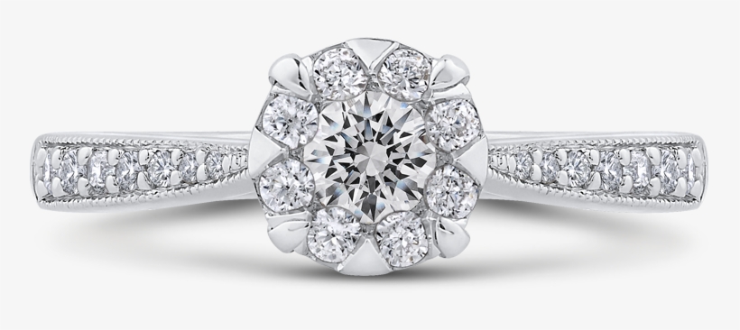 White Halo Png - Pre-engagement Ring, transparent png download
