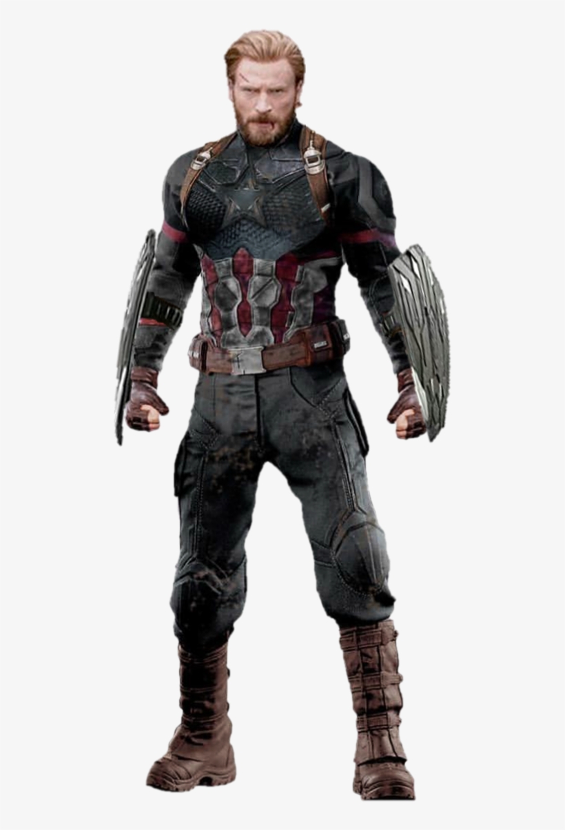 Avengers Infinity War Png By Https - Mcu Bucky As Captain America, transparent png download