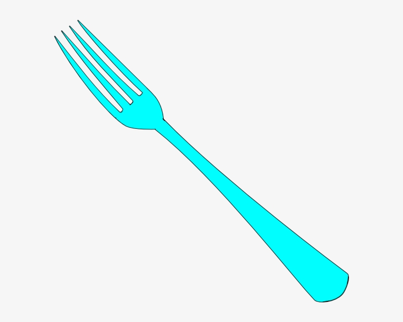 Spoon And At Getdrawings Com Free For - Clip Art Fork, transparent png download