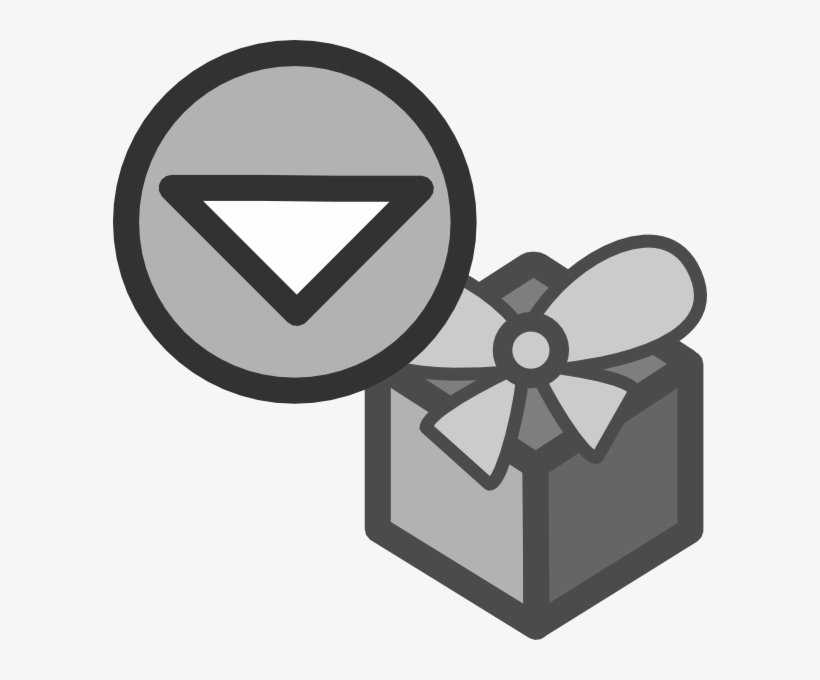 How To Set Use Present With Down Arrow Icon Png, transparent png download