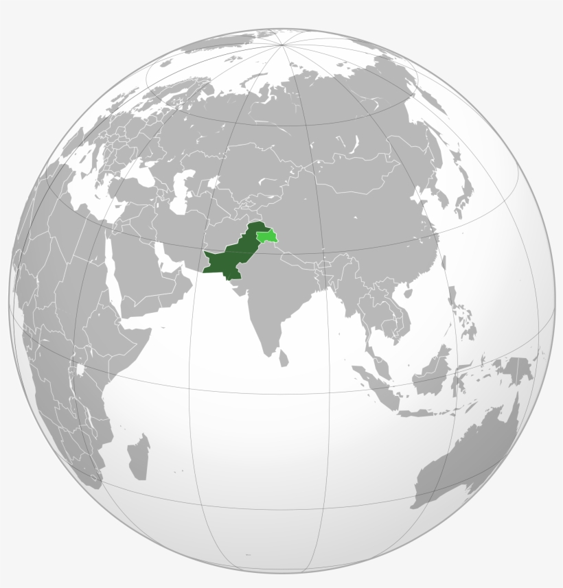 Pakistan on World Map