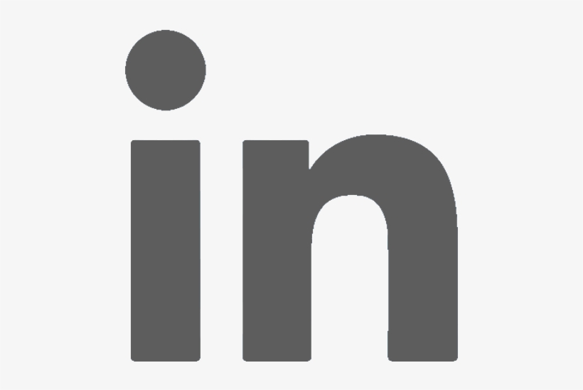 Parent Post - Gray Linkedin Logo Png, transparent png download