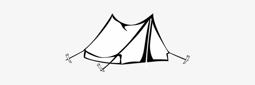 Camping Tent Clipart - 15 Oz Ceramic Large Mug, transparent png download