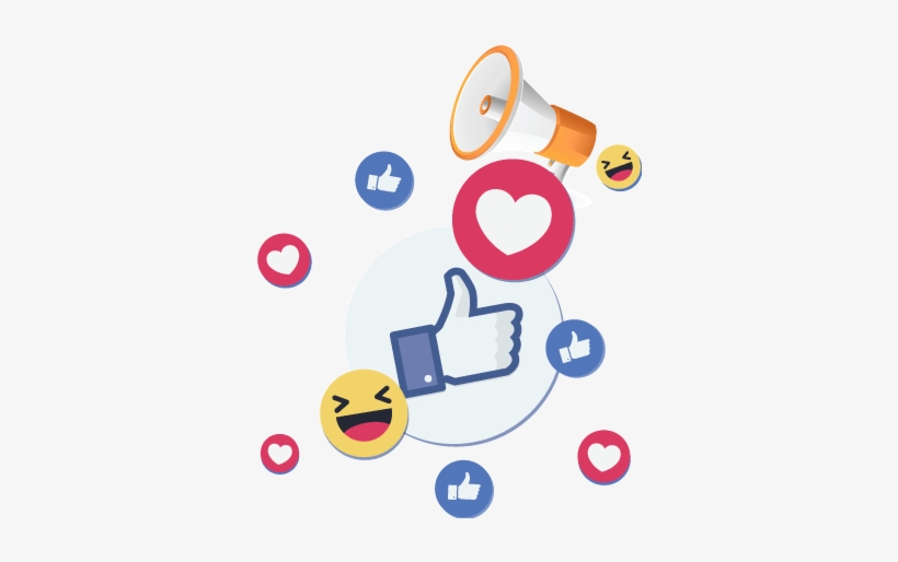 Increasing The Page Like - Social Network Advertising, transparent png download