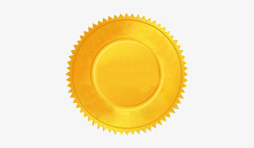 This Kind Of Stamp Is Best Suited As A Seal Of Satisfaction - Golden Stamp Png, transparent png download