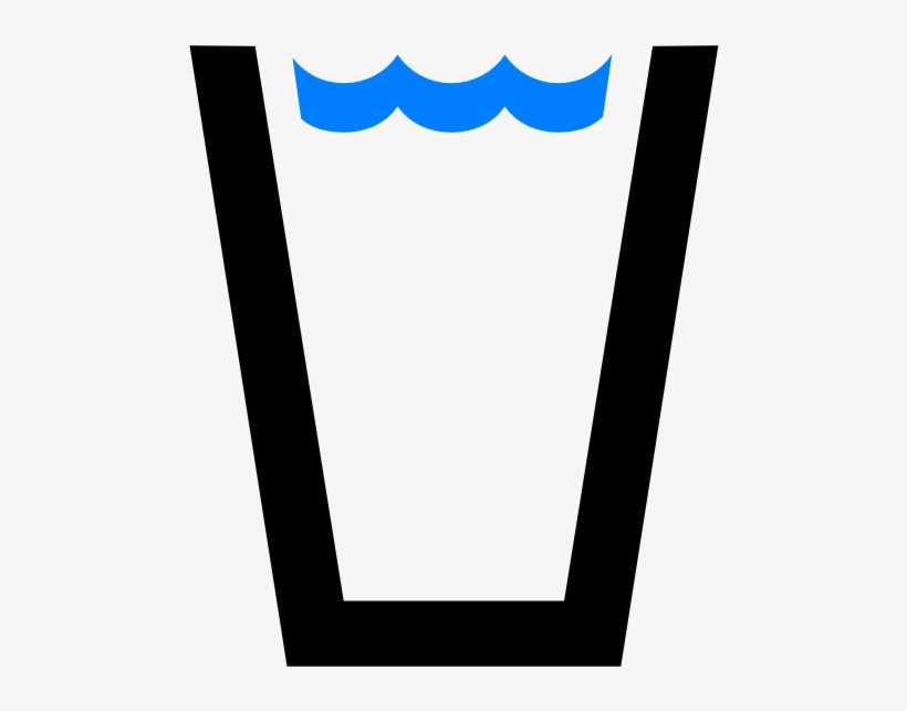 Water Glass Svg Clip Arts 504 X 599 Px, transparent png download