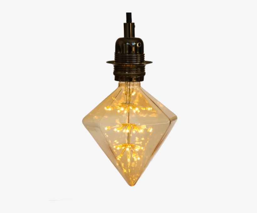 Led Diamond Star - Light-emitting Diode, transparent png download