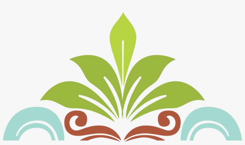 Png Coloured - Leaf Design, transparent png download
