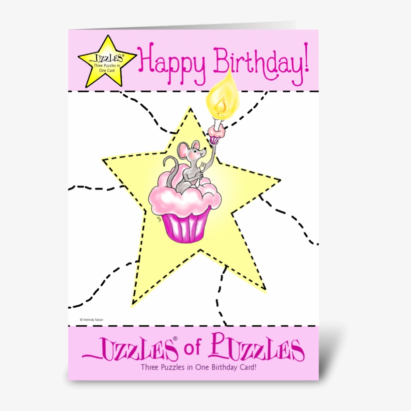 Happy Birthday Greeting Card - Greeting Card, transparent png download